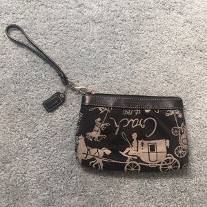 Coach wristlet
